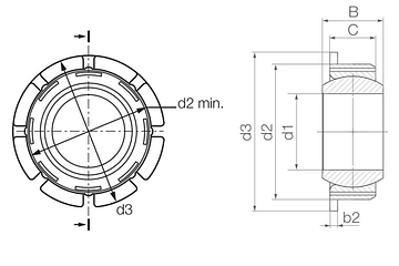 EGFM-10-T-J4V technical drawing
