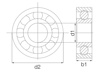 BB-6000-B180-50-ES technical drawing