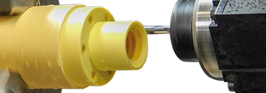 Turning a component made of iglidur® high-performance polymers