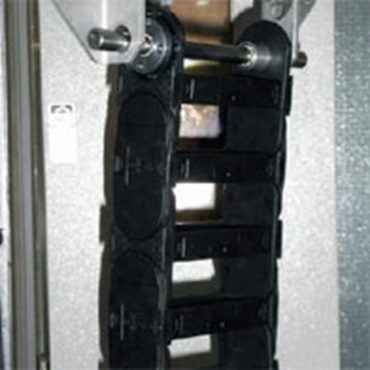 E4.1 during a tensile test in the Zwick testing machine