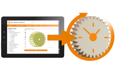 Configure 3D printing CAD online and calculate service life of component