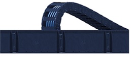 guidelite plus chemical resistant cable chain system