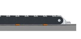 magsnap Magnetic magsnap crossbars for cable chain