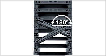 E2/000 cross bar cable chain
