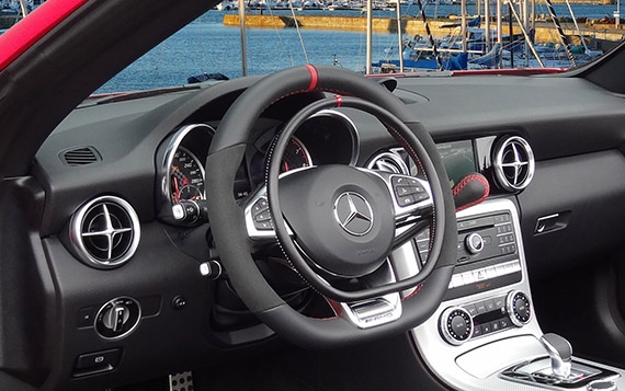 Kempf Mercedes accelerator ring with igus sliding rings