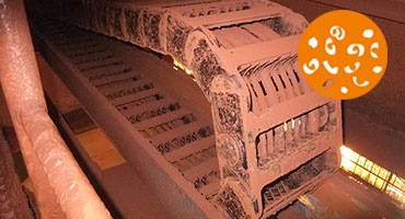 Dirt & dust resistant cable chain in harsh environment