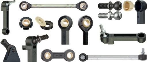 Connecting parts and rods