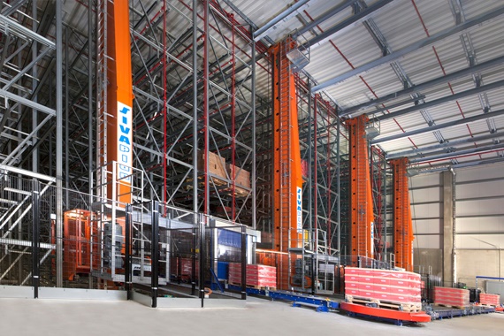 High-bay warehouse systems