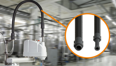 Scara cable solution